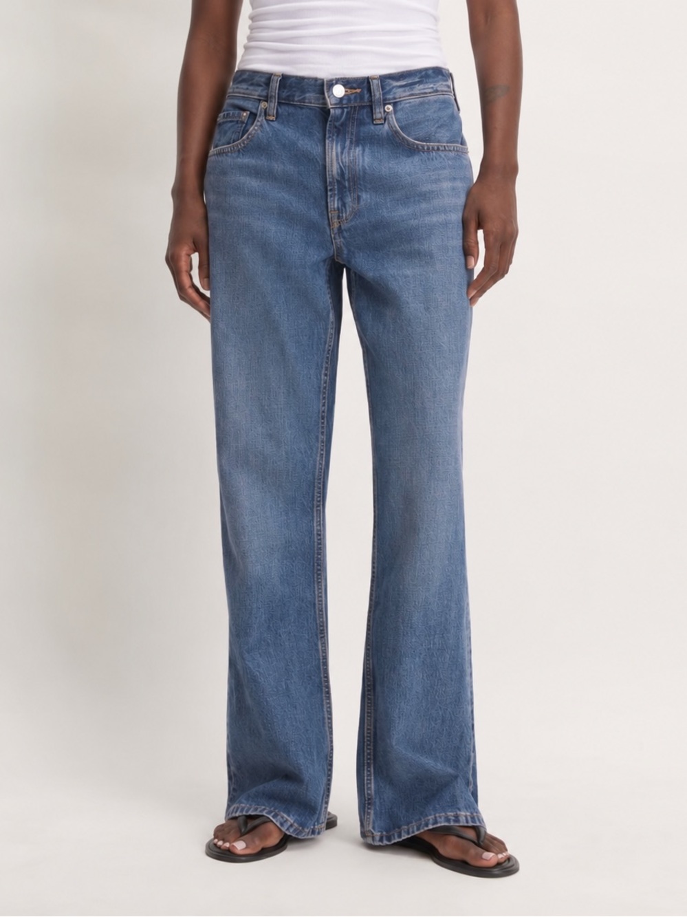 Everlane “The Slouch” Bootcut Blue Denim Jeans